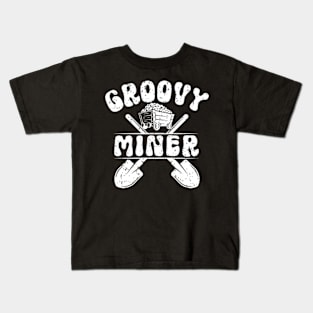 Groovy Miner Kids T-Shirt